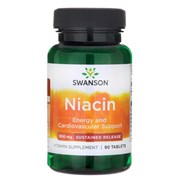Ниацин, Витамин В-3, 500 мг. 90 таблеток