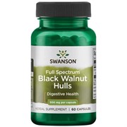 Black Walnut Кожура Чёрного Ореха, 500 мг 60 капсул
